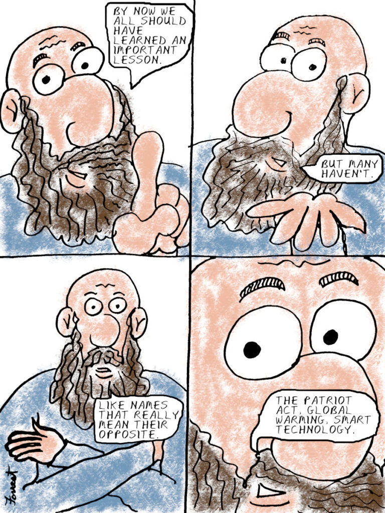 Names as Contradictions
