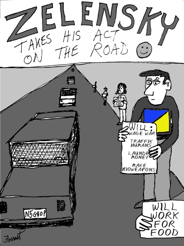 Zelensky’s Road to Washington