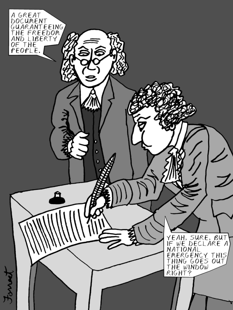 How Easy is It to Toss the Constitution out the Window?