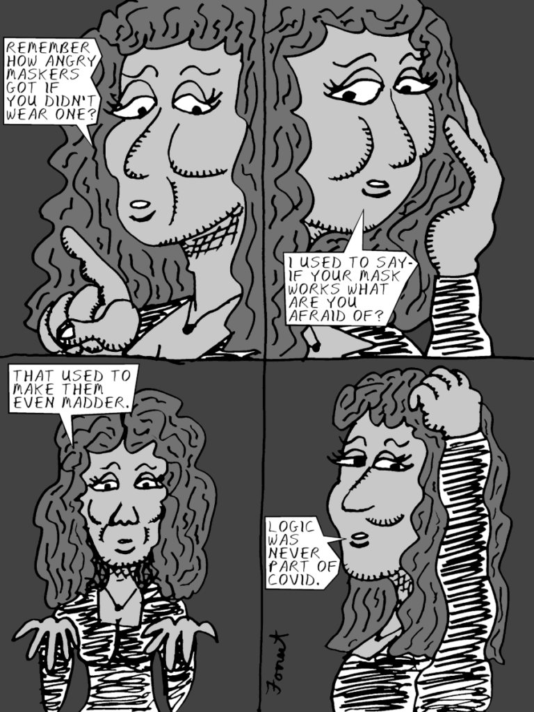 The Futility of Reasoning with an Irate Mask Wearer