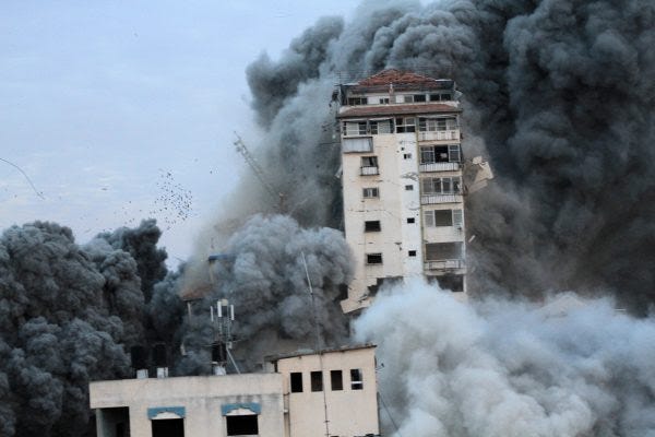 And One Attempts to Carry on “Normally” While Gaza Burns and Melts