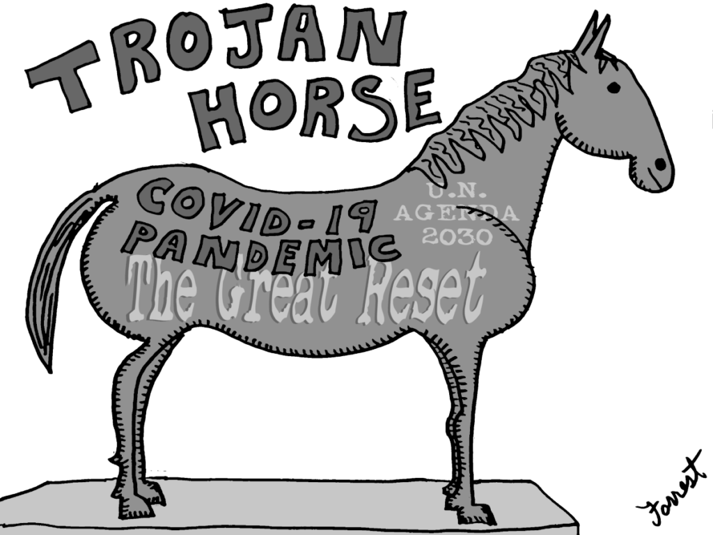 The Greeks Haul out a Horse for the Trojan Masses