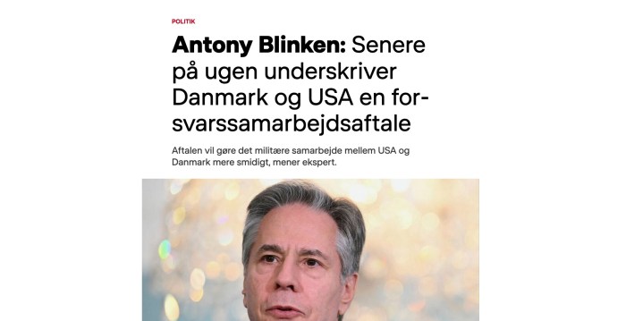 How Much Longer Can Danes Snore While Their Security and Democracy are Being Stripped away and Danish Politics Increase the Risk of World War III?