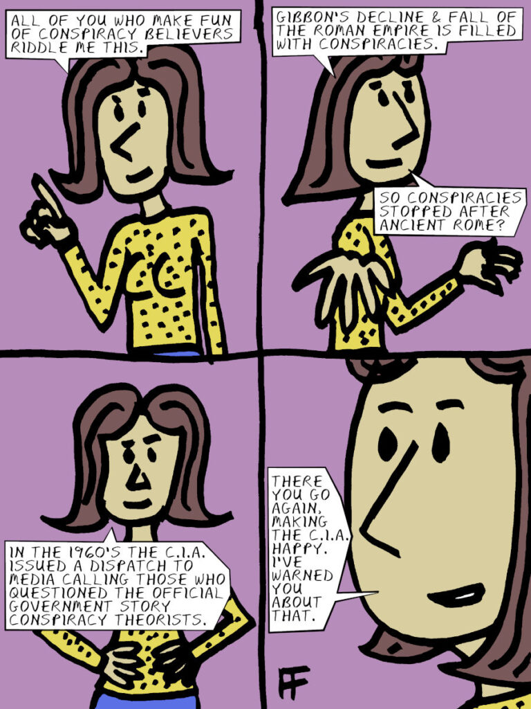 Making Fun of Conspiracy Theorists