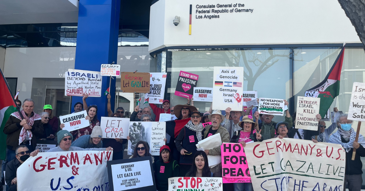 CODEPINK Protests at German Diplomatic Missions