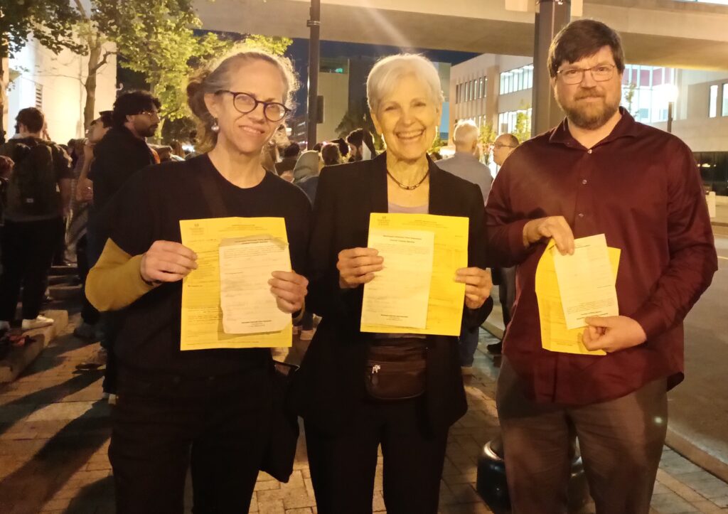 Presidential Candidate Jill Stein Attacked in St. Louis