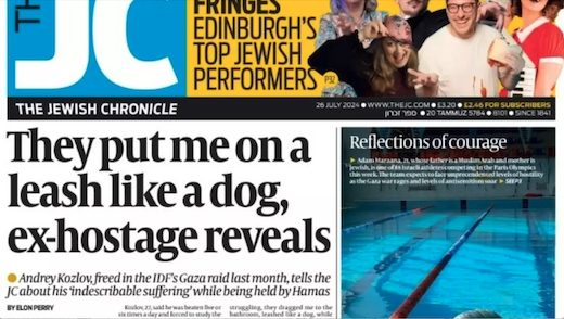 Jewish Chronicle Scandal: Why Was There No Uproar over Its Long Record of Pro-Israel Fake News?