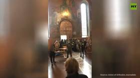 Armed Raid on Cathedral in Ukraine