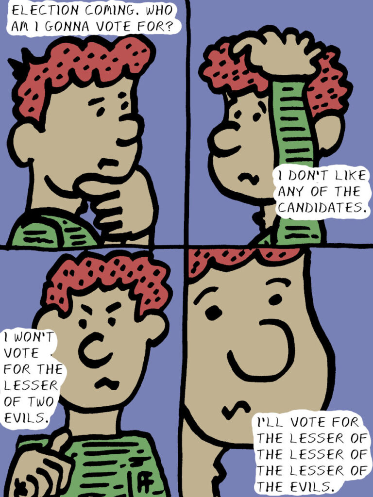 The Electoral Spectrum of Evil