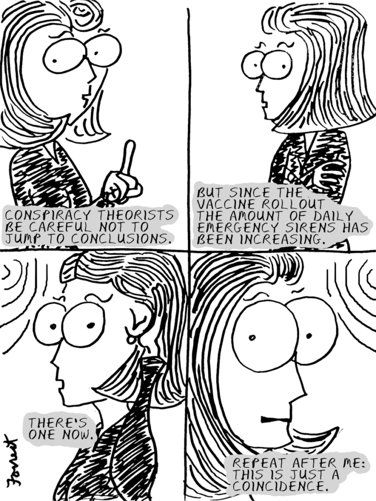 Message for Conspiracy Theorists