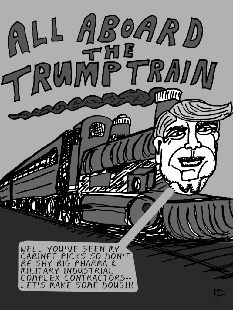 Trump Train Keeps a Rollin’