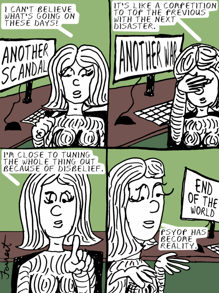 Another Scandal, another War…