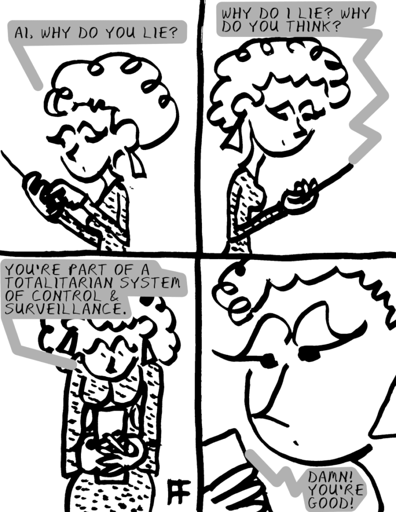 Lying AI