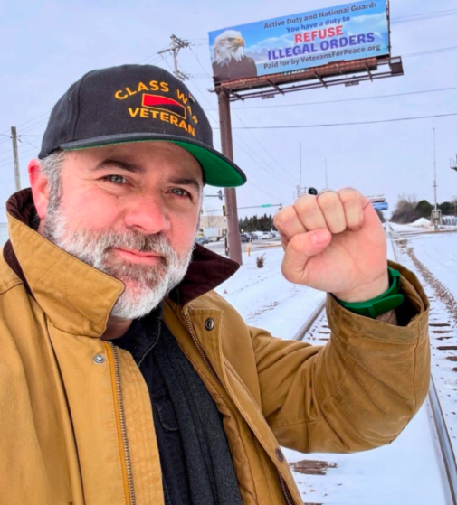 Veterans’ Billboards to Troops: Refuse Illegal Orders to Kill